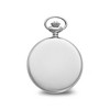 Black Bow Jewelry Charles Hubert Chrome-finish Shield Design Pocket Watch 47mm - 3 of 4