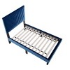 PAGED Bed Frame with Adjustable Headboard, Twin Size Bed Frame with 12 Slat Support System, No Box Spring Needed - 3 of 4