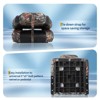 Garvee 2 Pack Folding Boat Seats, High Back Fishing Boat Seat with Thick Sponge Padding and Hinge for Sightseeing Boat, Speedboat - 3 of 4
