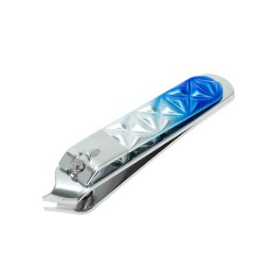 Unique Bargains Portable Gradient Slanted Nail Clippers Toenail Clippers 1 Pc - 1 of 4