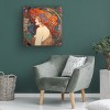 Canvas Wall Art - Tina Lavoie 'Art Nouveau Beauty I' Wall Art for Living Room, Bedroom, or Office Décor by Trademark Fine Art - 24 x 24 Inches - 4 of 4