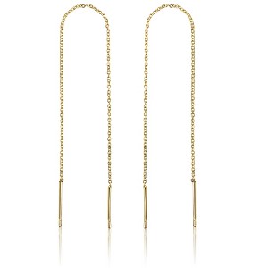 Benevolence LA 14k Gold Chain Earrings for Women - 1 of 4