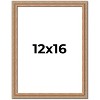 PosterPalooza | Deco Brown Picture Frame - UV Acrylic, Foam Board Backing, Hanging Hardware - 2 of 4