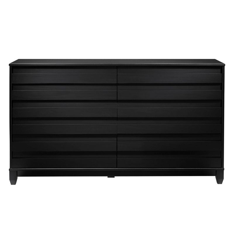 Ilya Solid Wood Modern Panel Front 6 Drawer Dresser - Saracina Home, 6 of 19