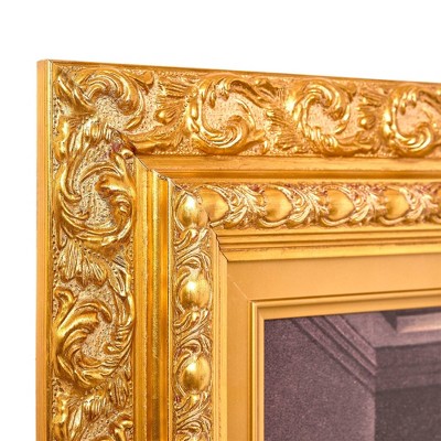 Ornate Gold Framed The Last Supper Canvas Print, 31.5" x 27.62"