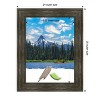 Amanti Art Rail Rustic Char Picture Frame - 4 of 4