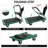 Platform Truck Dolly Large Foldable Moving Cart for Easy Mobile Storage, 360 Degree Swivel Wheels 660 lbs Weight Capacity - 2 of 3