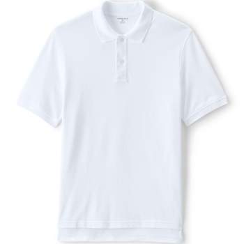 School Uniform Young Men's Short Sleeve Mesh Polo Shirt