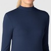 Wink Layers Women’s Long Sleeve Mock Neck Silky Tee - 4 of 4