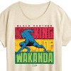 Women's - Marvel - Black Panther King of Wakanda Short Sleeve Graphic T-Shirt - 2 of 4