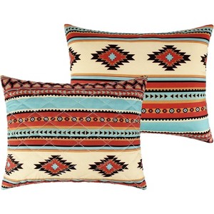 Greenland Home Fashions 2202EKS Red Rock King Pillow Sham, 20x36Inch - 1 of 3