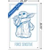 Trends International Star Wars: The Mandalorian: Grogu Moments - Force Sensitive Framed Wall Poster Prints - 3 of 4