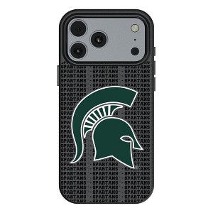 NCAA Big Ten Universities Text Backdrop MagSafe Compatible Cell Phone Case for Apple iPhone 17 Series - 1 of 4
