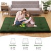 Floor Mattress Japanese Futon Mattress - Roll Up Portable Sleeping Pad for Guest Room, RV, Travel - 3 of 4