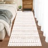 Modern Geometric Living Room Bedroom Area Rugs, Washable Soft Low Pile Floor Carpet with Stripped Lines for Dining Room - 2 of 4
