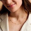 Pure Collection by Ross-Simons Italian 14kt Yellow Gold Bead and Heart Station Necklace - 3 of 4