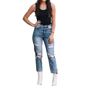 Women's Paint The Town Jeans - KanCan - 1 of 3