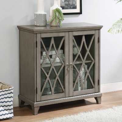 Grey China Cabinet Target