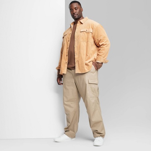 Men's Big & Tall Cargo Pants - Original Use™ Khaki 5xlt : Target