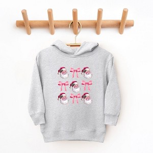 The Juniper Shop Coquette Santa Chart Toddler Graphic Hoodie - 1 of 3