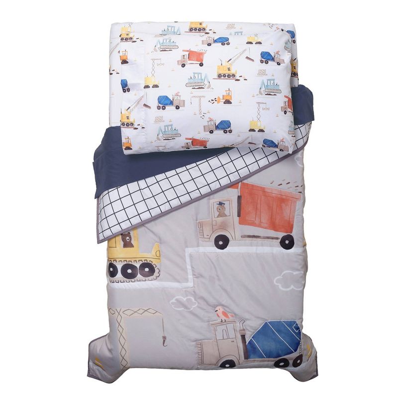 Bedtime Originals Construction Zone Toddler Crib Set by Lambs &#38; Ivy - 4pc, 3 of 11