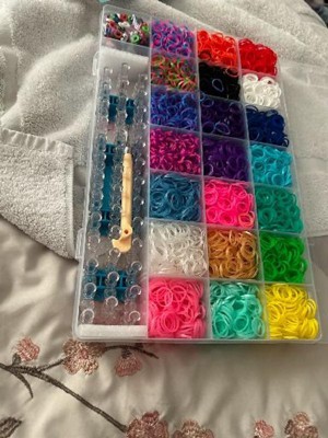  Rainbow Loom® MEGA Combo Set, Features 7000+ Colorful Rubber  Bands, 2 Step-by-Step Bracelet Instructions, Organizer Case, Great Gift for  Kids 7+ to Promote Fine Motor Skills (Packaging May Vary) : Toys