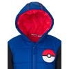 Pokemon Pikachu Zip Up Winter Coat Puffer Jacket - 4 of 4