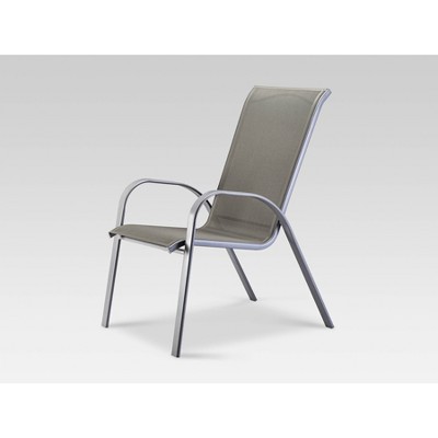 Sling stacking discount patio chair target