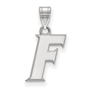 Black Bow Jewelry 10k White Gold Florida Gators NCAA Small Pendant - 1 of 3