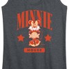 Women's - Disney - Minnie Mouse Collegiate Graphic Racerback Tank - 2 of 4