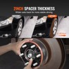 VEVOR Wheel Spacers, 1.25" 6"x5" Wheel Adapters, 6 Lug Forged Spacer, 106.1 mm Bore Hubcentric M12 x1.5 Studs Spacers, Fit for 1979-2023 Toyota,BLACK - 3 of 4