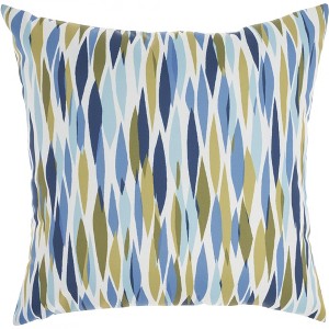 Waverly Bits N Pieces 20" x 20" Navy Indoor/Outdoor Throw Pillow - 1 of 4