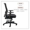 Alera Alera Envy Series Mesh High-Back Multifunction Chair, Supports Up to 250 lb, 16.88" to 21.5" Seat Height, Black - 3 of 4