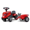 Falk Massey Ferguson Push Along with Trailer with 2 Sets of Decals FA241C - 2 of 4