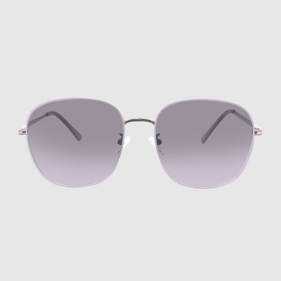 Metal Epoxy Square Sunglasses - Wild Fable™ Lavender: Adjustable Nose Pads, Maximum UV Protection, Recycled Metal Frame