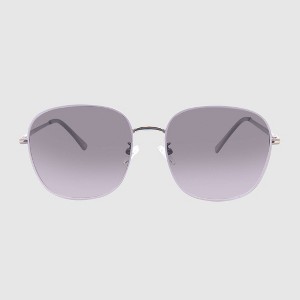 Metal Epoxy Square Sunglasses - Wild Fable™ Lavender: Adjustable Nose Pads, Maximum UV Protection, Recycled Metal Frame - 1 of 2