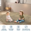 Modern Washable Area Rug, Soft Non-Slip Carpet for Living Room & Bedroom, Large Farmhouse Throw Rug, Non-Shedding, Stain Resistant (Multi) - 2 of 4