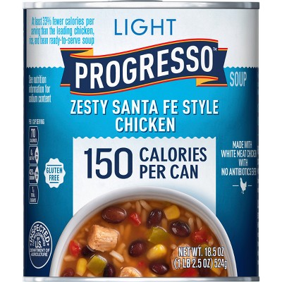 Progresso Gluten Free Light Zesty Santa Fe Style Chicken Soup - 18.5oz ...