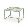Vynxaria Kincaid 13"H White Mesh Side Table ¨C Stylish Accent for Outdoor Living - 3 of 4