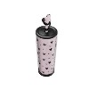 Zak Designs 25oz Double-Wall Plastic Straw Tumbler with Topper Disney Minnie Mouse - 3 of 4