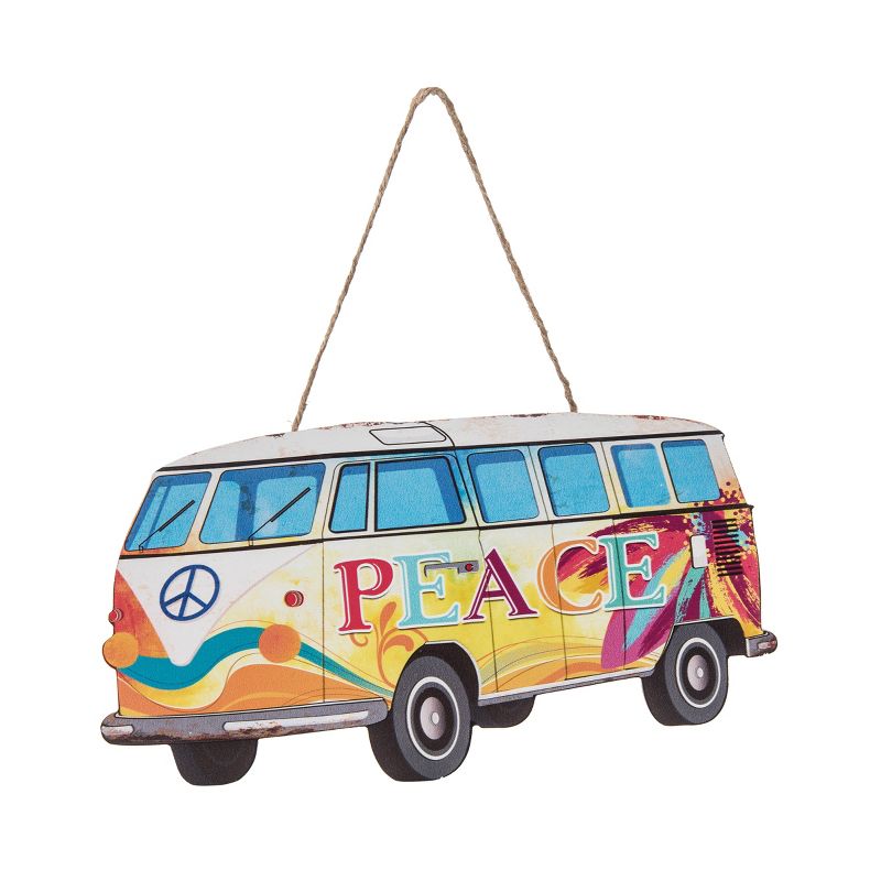 Beachcombers Peace Bus Wall Plaque, 1 of 3