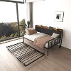 PAGED Twin Size Metal/Farmhouse Daybed Frame, Multi-Functional Designs (Trundle/Drawers/Headboard) for Bedrooms/Living Rooms/Guest Rooms - 3 of 4