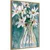 23" x 33" A Daisy Moment II by Samuel Dixon Framed Canvas Wall Art Print - Amanti Art: Modern Lithograph, Polystyrene Frame - 2 of 4