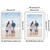 Americanflat 24x34 Poster Frame with Polished Plexiglass - Use as 20x30 Frame with Mat or 24x34 Frame Without Mat - Hudson Collection - White - 2 of 4