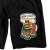 7UP Here's Your Fresh Up Men's Black Sleep Pajama Shorts - 2 of 4