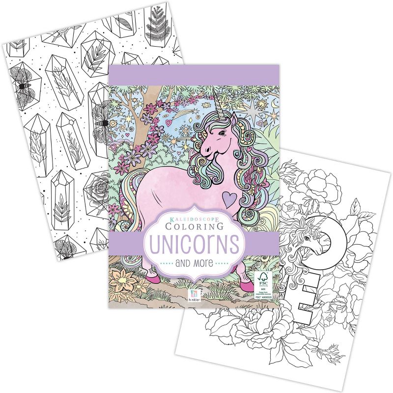 Kaleidoscope Coloring Kit: Unicorns and More - Hinkler Books, 4 of 7
