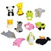 Build, Erase & Explore! Jungle, Sea & Farm Life 3D Mini Eraser Assortment (24 Pack) - 2 of 4