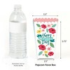 Big Dot of Happiness Colorful Floral Happy Mother's Day - We Love Mom Party Favor Popcorn Treat Boxes - Set of 12 - 2 of 4