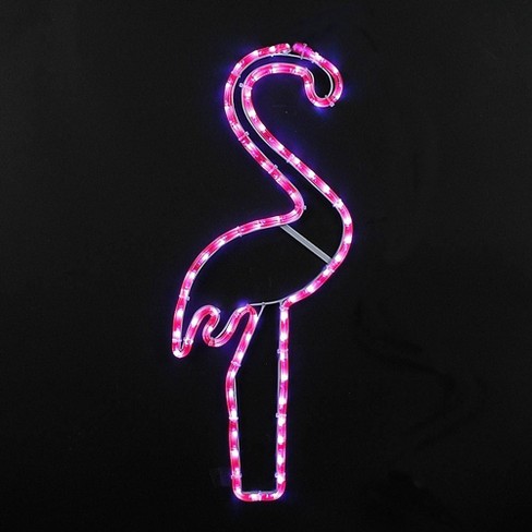 Novelty Lights Tropical Pink Flamingo LED Rope Light Motif - image 1 of 3