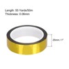 Unique Bargains Self-Adhesive Gap Sealing Metalized Tape for Graphic Art - 2 of 4